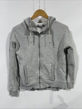 Athleta Light Gray Women’s Sweatshirt Hoodie